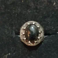 انگشتر نقره اونیکس