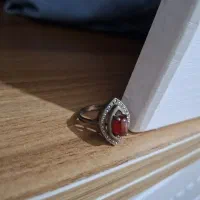 انگشتر نقره زنانه عقیق