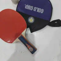 راکت پینگ پنگ و توپ‌