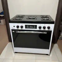 گاز طرح فر صفحه شیشه