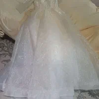 لباس عروس عربی با تور شاین درخشان|لباس|شیراز, شهرک گلستان شمالی|دیوار