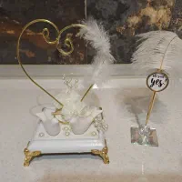 جا حلقه + قلم پر