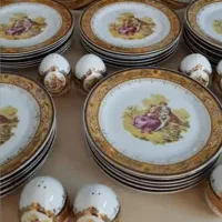 ست پذیرایی لیلی و مجنون|ظروف سرو و پذیرایی|همدان, |دیوار