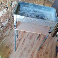 منقل کبابی و ذرت