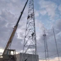 جرثقیل۷تن ارتفاع دکل ۳۰متر