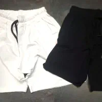 شلوارک بیسکویتی پنبه