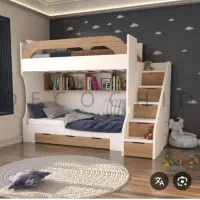 تولیدی تخت دوطبقه مدل۶۰۶|تخت و سرویس خواب|برخوار, |دیوار