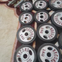 وزنه و میله بدنسازی|تجهیزات ورزشی|طرقبه, |دیوار