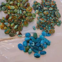 فیروزه اصل نیشابور هم سنگ راف هم اماده نگین