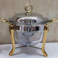 سوفله خوری استیل نگیر  مرع سوپ سالاد برنج خوری|ظروف سرو و پذیرایی|تهران, شوش|دیوار