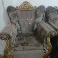 مبل هفت نفره سلطنتی|مبلمان خانگی و میز عسلی|کهریزک, |دیوار