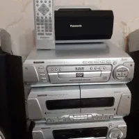 ظبط خانگی پاناسونیک بلوتوثی ۵ دیسک|سیستم صوتی خانگی|همدان, |دیوار