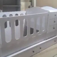 تختخواب دومنظوره کودک و نوجوان با تشک رویال