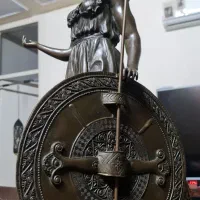 دختر اساطیری مجسمه برنزی برنز