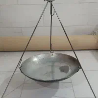 ماهیتابه جنگلی سرخپوستی(ساج)