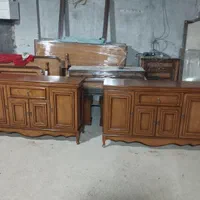 کنسول میز وجاکفشی چوبی|بوفه، ویترین، کنسول|مشهد, رسالت|دیوار