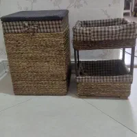 سبد لباس و جای سیب زمینی پیاز