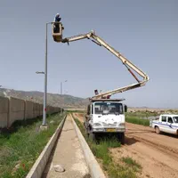 جرثقیل سبددار(بالابر )خاور و نیسان|خدمات حمل و نقل|خرم‌آباد, |دیوار