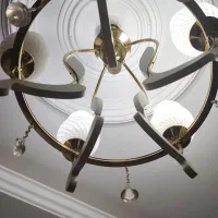 لوستر|لوستر و چراغ آویز|کلاله, |دیوار