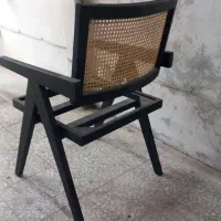 صندلی چوبی حصیری|میز و صندلی غذاخوری|پردیس, سیاه سنگ|دیوار