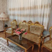 مبل9نفره با جلو مبلی بدون میز عسلی|مبلمان خانگی و میز عسلی|کرمانشاه, |دیوار
