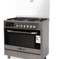 اجاق گاز ۵ شعله فر دار مجهز به تایمر قطع پیلوت