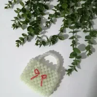 مینی بگ مرواریدی روز دختر|کیف، کفش، کمربند|بیرجند, |دیوار