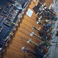 میز کافه و قلیون دوسیب