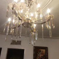 لوستر برنجی آب طلا رنگ ثابت نو