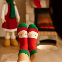 جوراب یلدایی|لباس|قم, نوبهار|دیوار