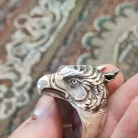 انگشتر نقره دست ساز|زیورآلات و اکسسوری|قائمشهر, |دیوار