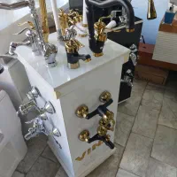 شیرالات مشکی طلایی قاجاری