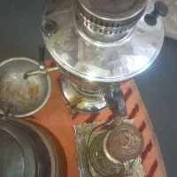 چراغ گرسوزومس وسماوروچراغ دستی سالم|کلکسیون اشیاء عتیقه|سبزوار, شرق کال میانی|دیوار