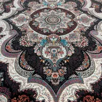 فرش شهیاد سرمه ای۱۰عدد داخل کاوراکبند مناسب جهزایه