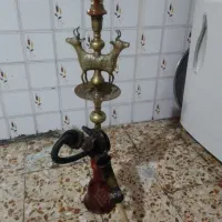 قلیون برنجی بلند