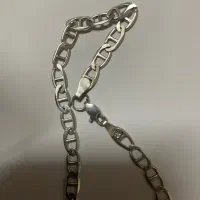 گردنبند بلند و دو حلقه عیار ۹۲۵