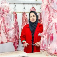 استخدام نیرو زن ومرددر پروتئین گوشت