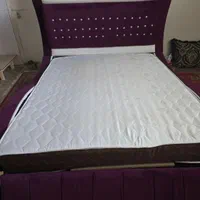 سرویس خواب دونفره به همراه میزآرایش و تشک مرغوب|تخت و سرویس خواب|مهر, |دیوار