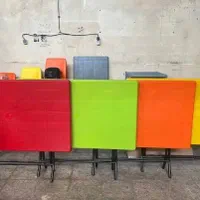 میز تاشو پلاستیک نهارخوری مستطیل صندلی|میز و صندلی غذاخوری|تهران, خرمشهر|دیوار