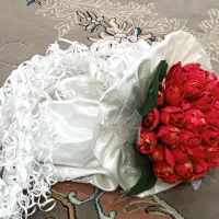 دسته گل عروس|گل مصنوعی|همدان, |دیوار