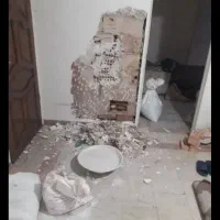 گچکاری ،،لکه گیری خورده کاری وجای نم زدگی|خدمات پیشه و مهارت|الشتر, |دیوار