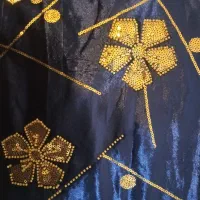 لباس محلی شیک رنگ سورمه ای|لباس|دهدشت, |دیوار