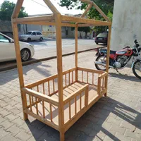 تخت خواب چوبی|تخت و سرویس خواب|گرگان, |دیوار