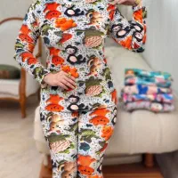 بلوز شلوار پاییزه خونگی و بیرون پوش