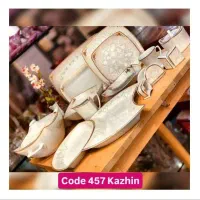 سرویس چینی ۱۲ نفره پردیس طرح دار نو|ظروف سرو و پذیرایی|تهران, شوش (باغ آذری)|دیوار