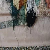 فرش ابریشم رو پشتی|تابلو فرش|زنجان, |دیوار