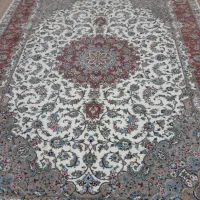 فرش دستبافت کاشان زیبا وکرک وگل ابریشم|فرش|کاشان, درب اصفهان|دیوار