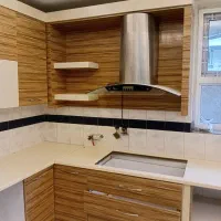 فروش ۸متر کابینت هایگلاس با هود و سینک|جاکفشی، کمد، دراور|تنکابن, |دیوار