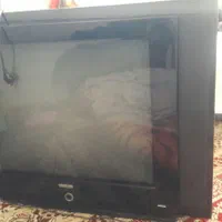 دوعدد تلویزیون یک پایه تلویزیون|تلویزیون و پروژکتور|کرمان, |دیوار