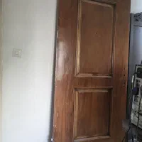 درب چوبی